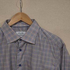 Eton Contemporary Fit Button Down 17/XL